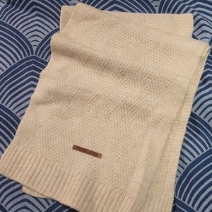 Beige Knit Scarf NWOT